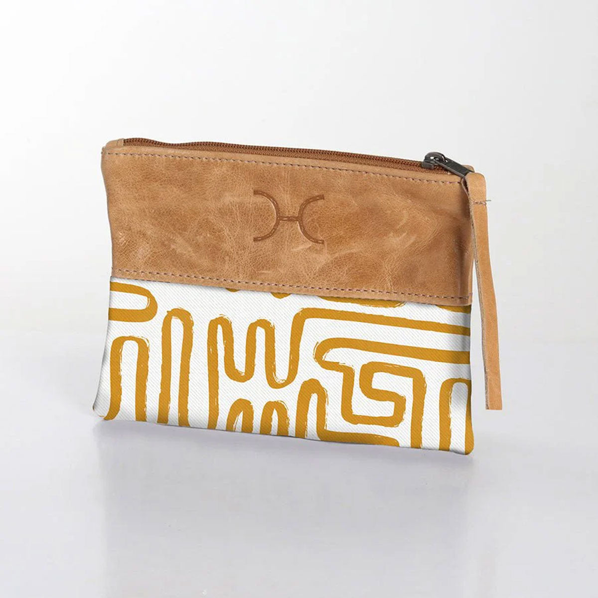 Pouch Bag – Laminated Fabric/Leather – view 13