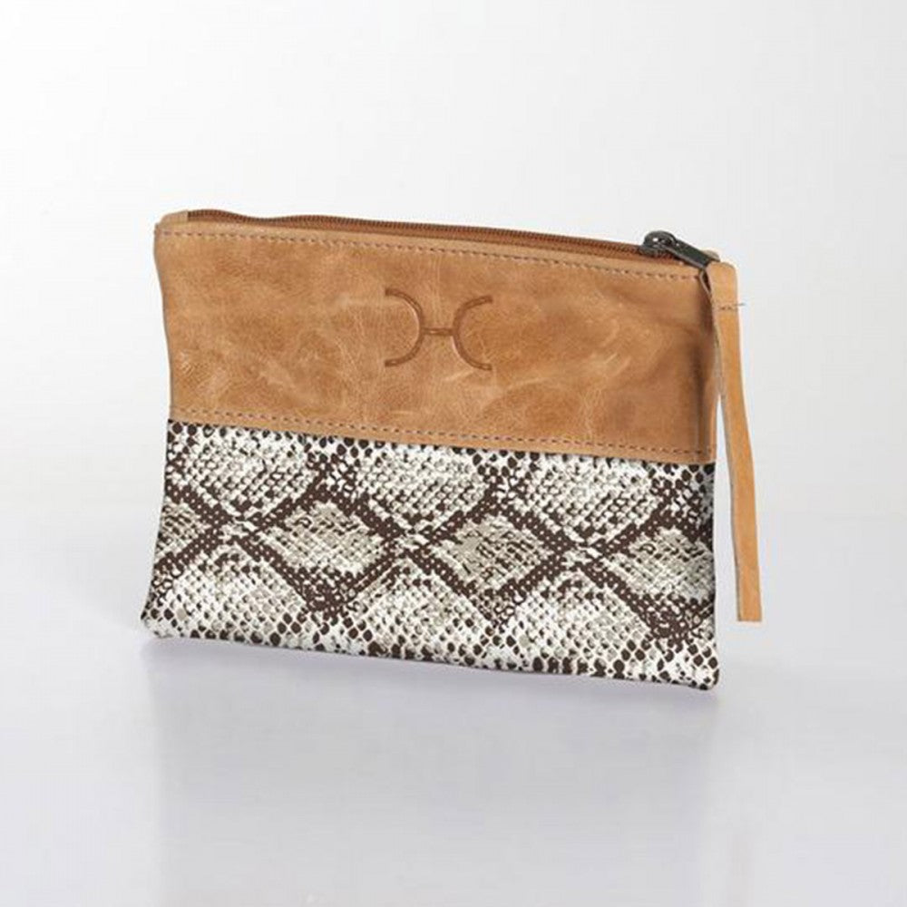 Pouch Bag – Laminated Fabric/Leather – view 6