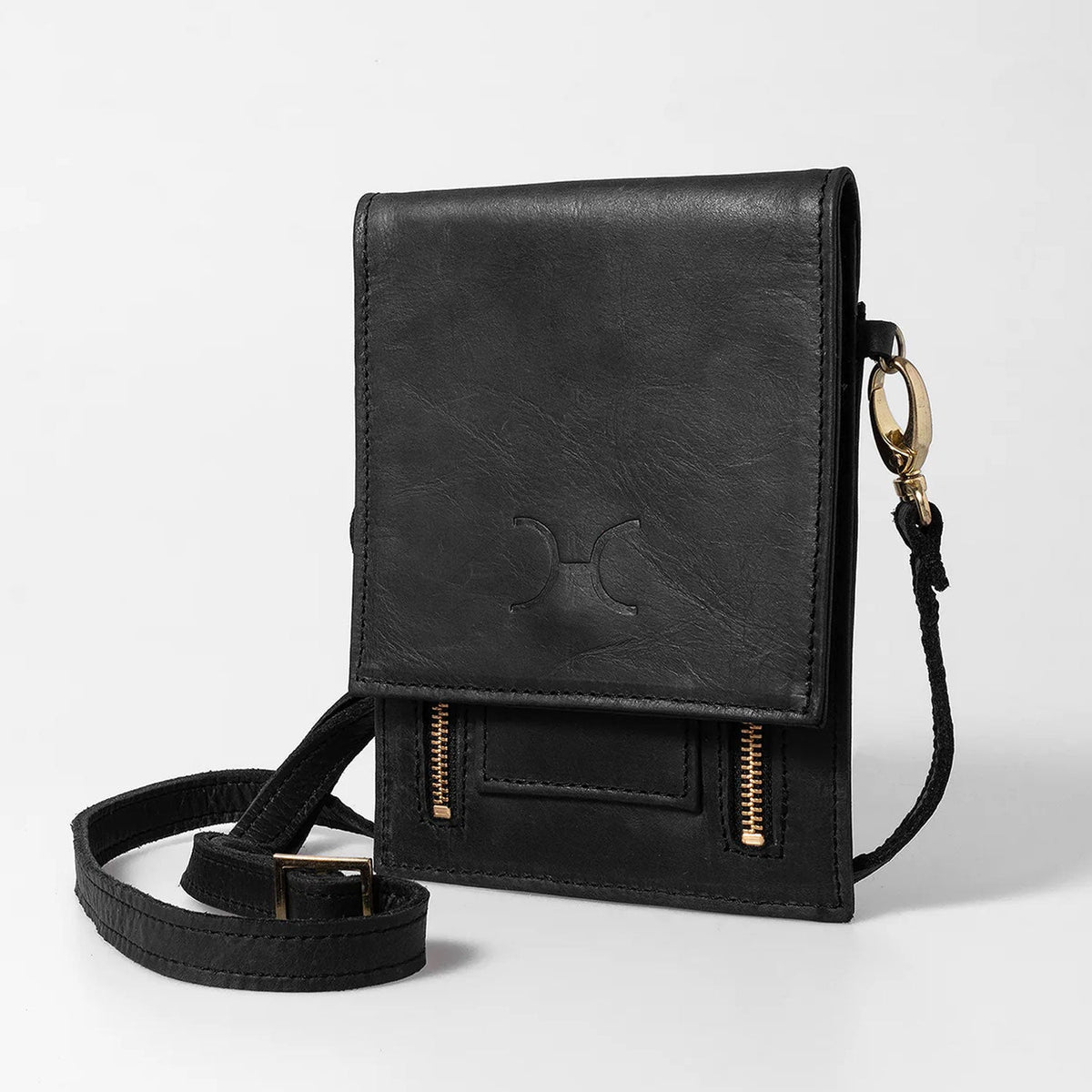 Urban Cellphone Sling – Leather – view 3