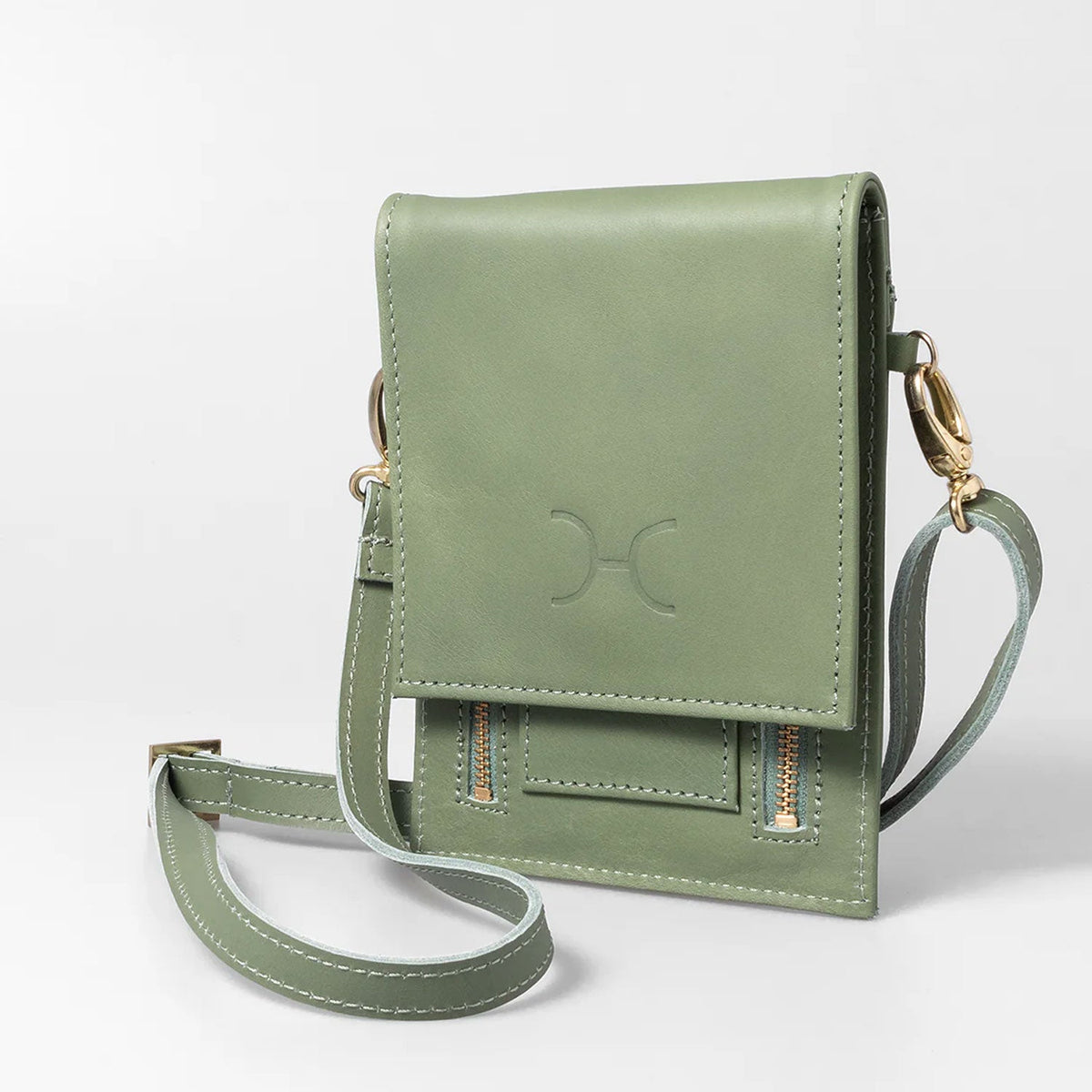 Urban Cellphone Sling – Leather – view 6