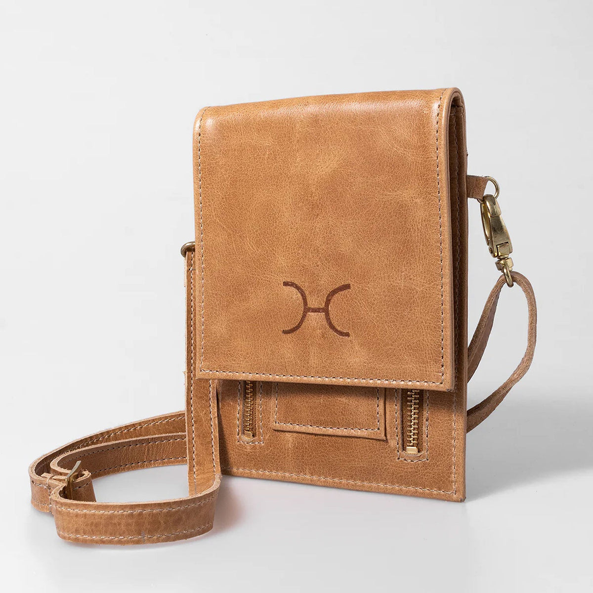 Urban Cellphone Sling – Leather – view 7