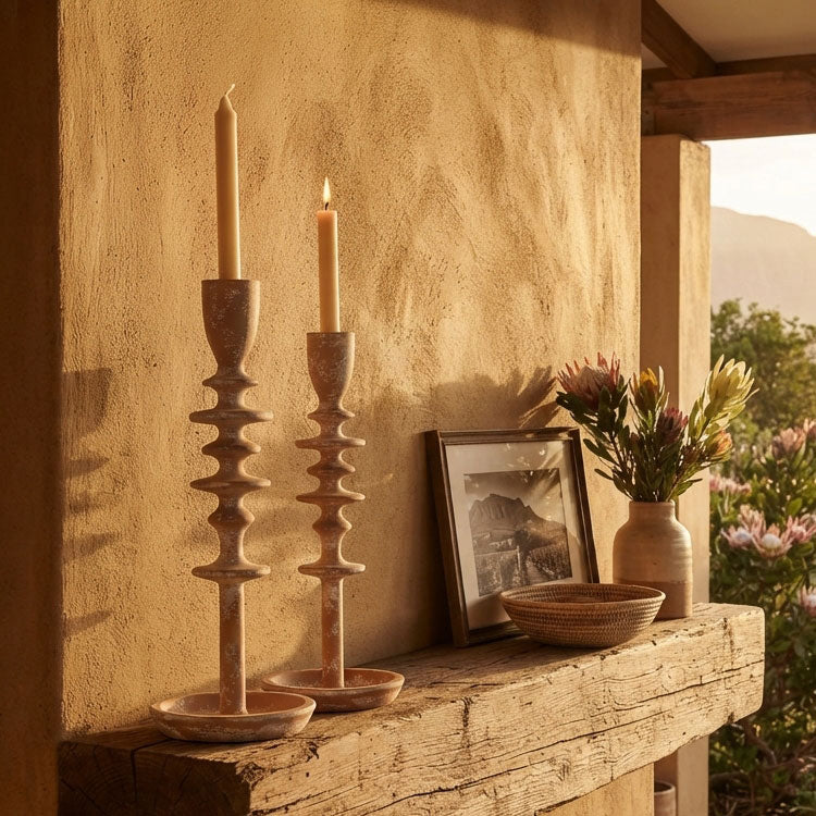 Candle Holder – Stone Wash – view 2