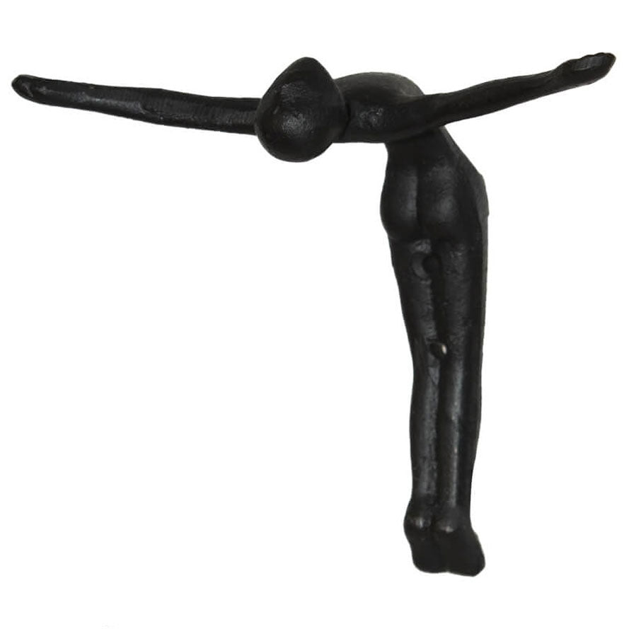Wrought Iron Hook – Diver – view 4