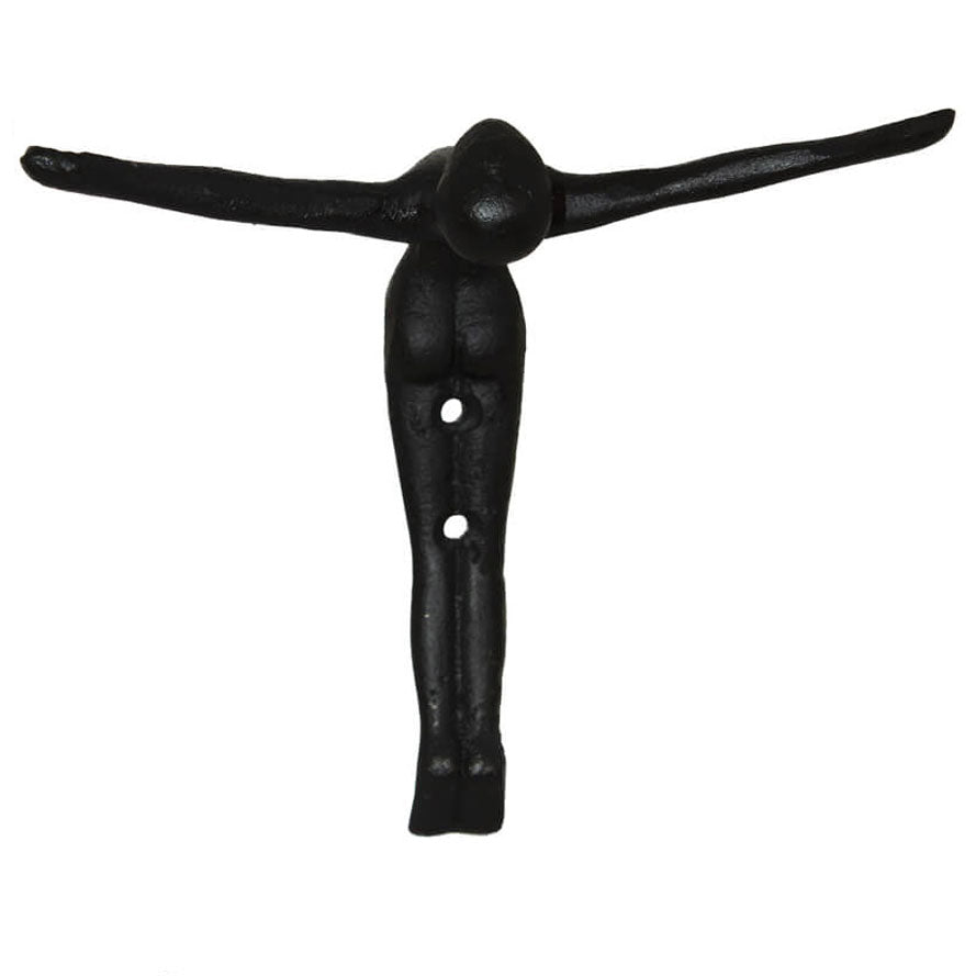 Wrought Iron Hook – Diver – view 3