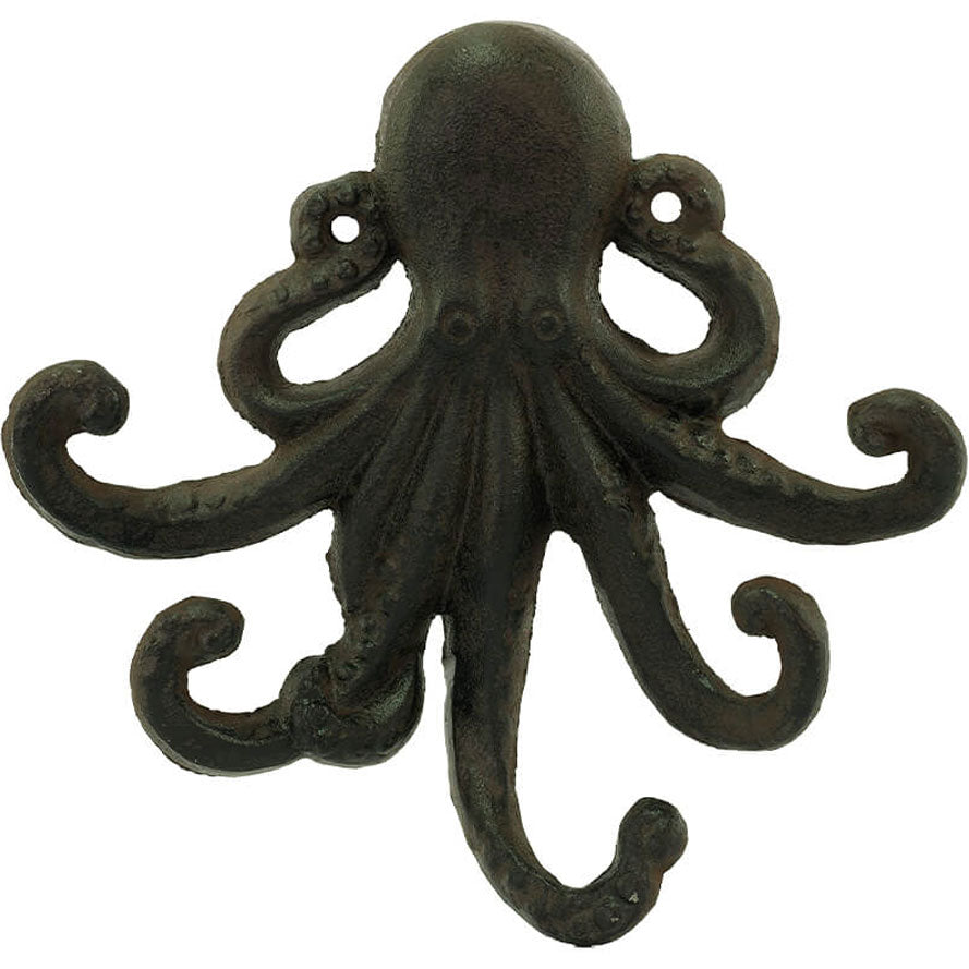 Wrought Iron Hook – Octopus – view 2