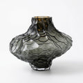 Abstract Vase | Dappled Charcoal