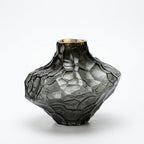 Abstract Vase | Dappled Charcoal