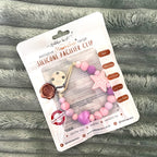 Silicone Muncher Dummy Clip – Cupcake Pink