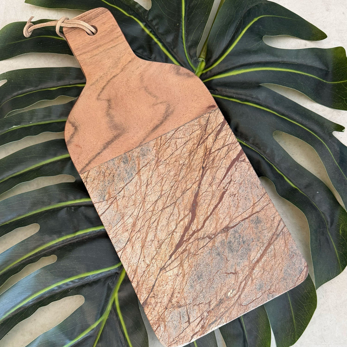 Board – Brown Marble & Wood – view 2