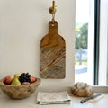 Board – Brown Marble & Wood