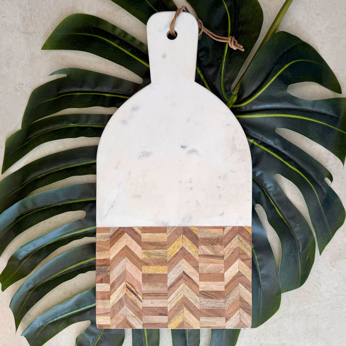 Board – Marble & Wood Inlay – view 5