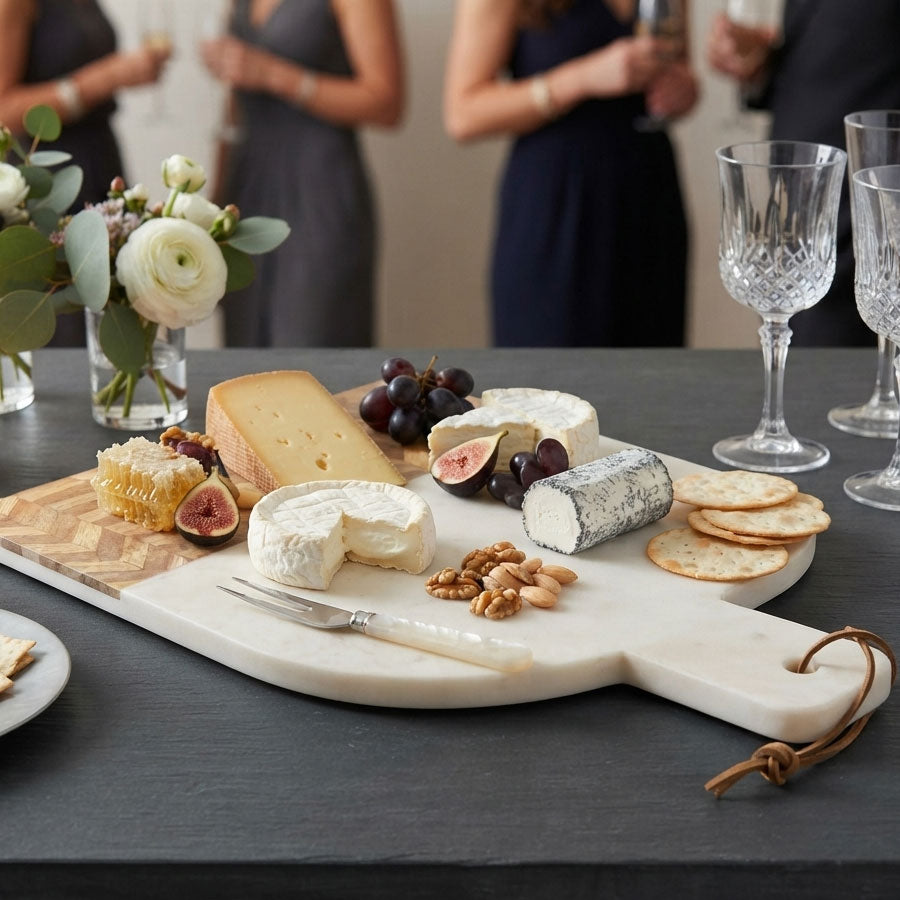 Board – Marble & Wood Inlay