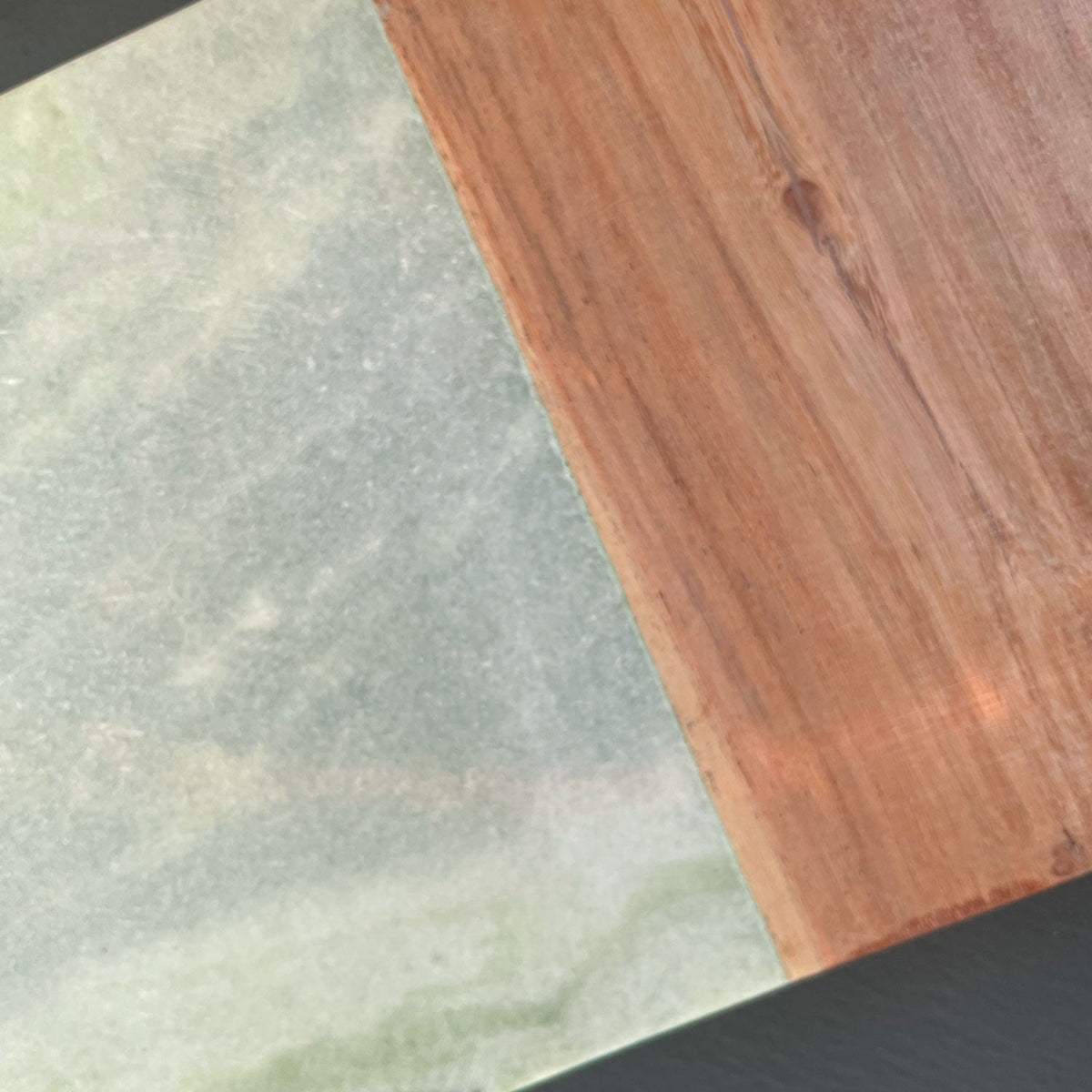 Wood & Green Marble Board – view 3