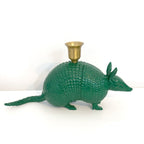 Armadillo Candle Holder – Forest Green – view 6