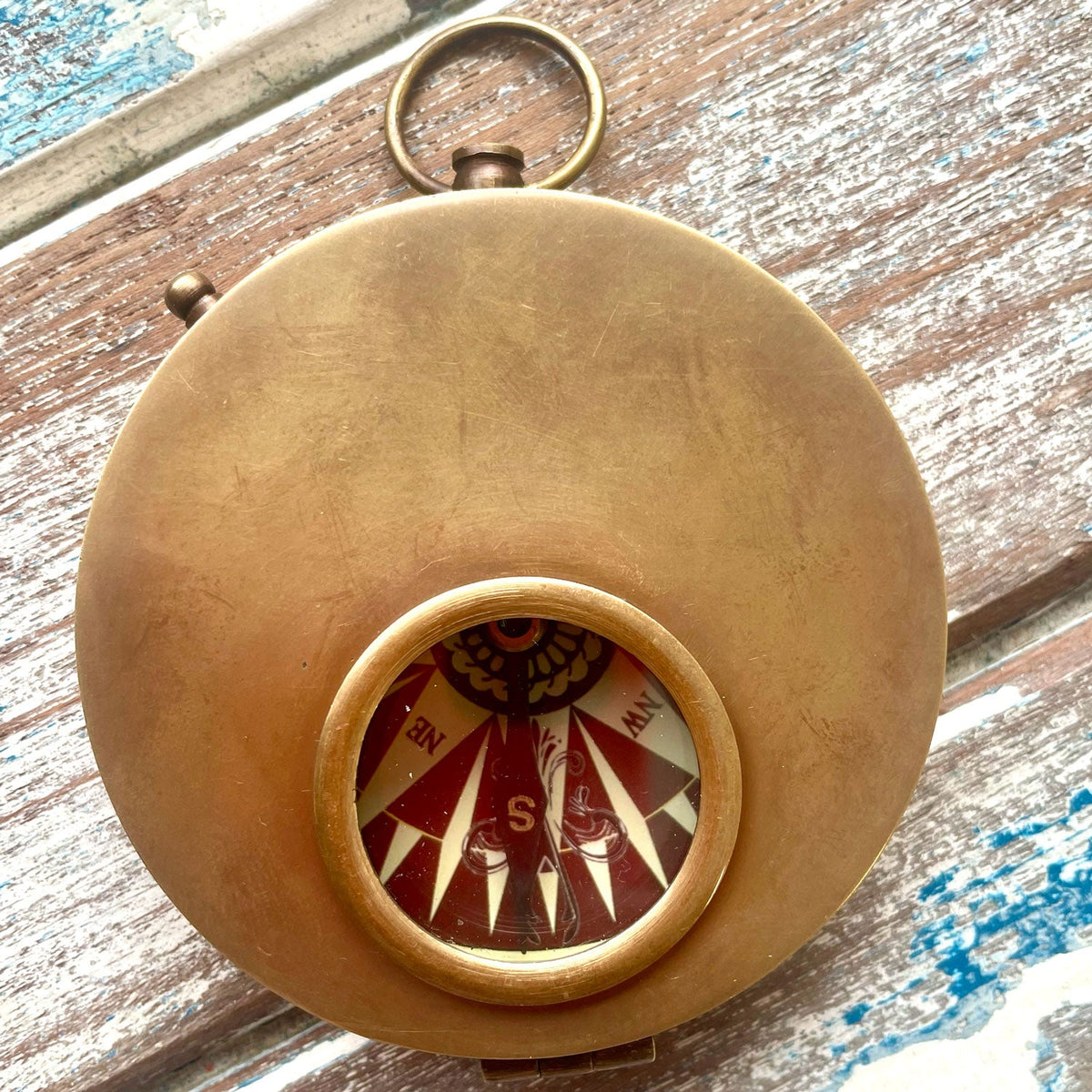 Magnetic Compass – Brass – view 5