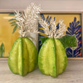 Carambola Vase – Green