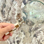 Magnifying Glass – Checked Wood & Bone – view 2