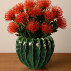 Large Ruffled Vase – Ceramic