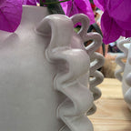 Large Scalloped Vase – Round – view 4