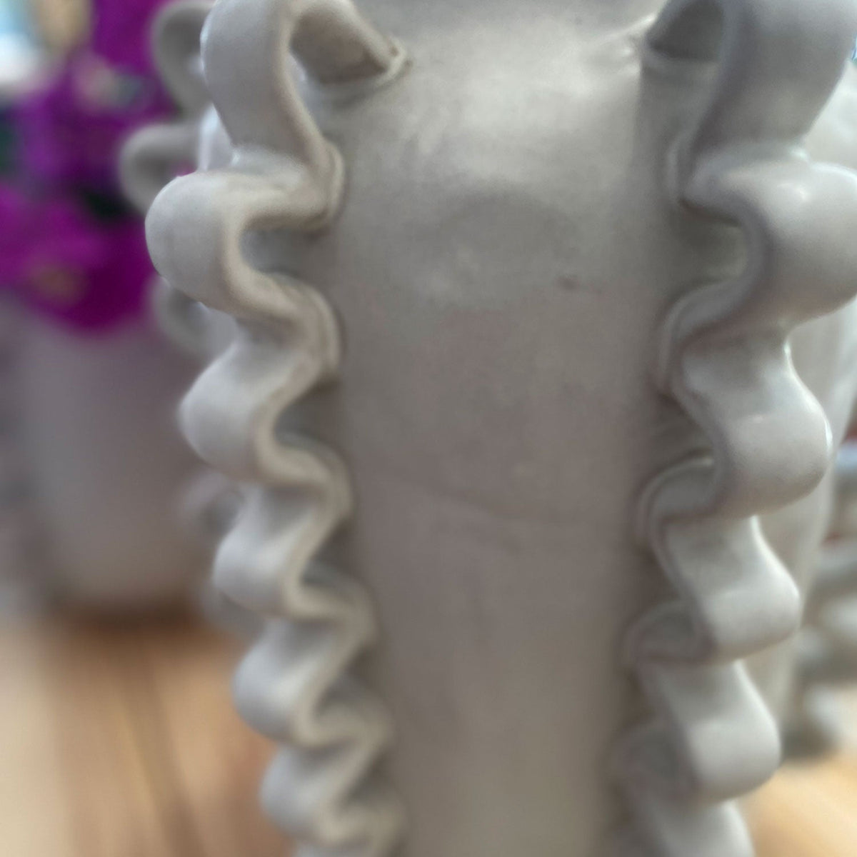 Large Scalloped Vase – Tall – view 2