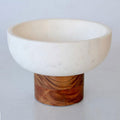 Marble Bowl – Wooden Base