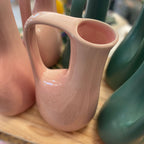 Art Deco Jug – Glossy Pink – view 3