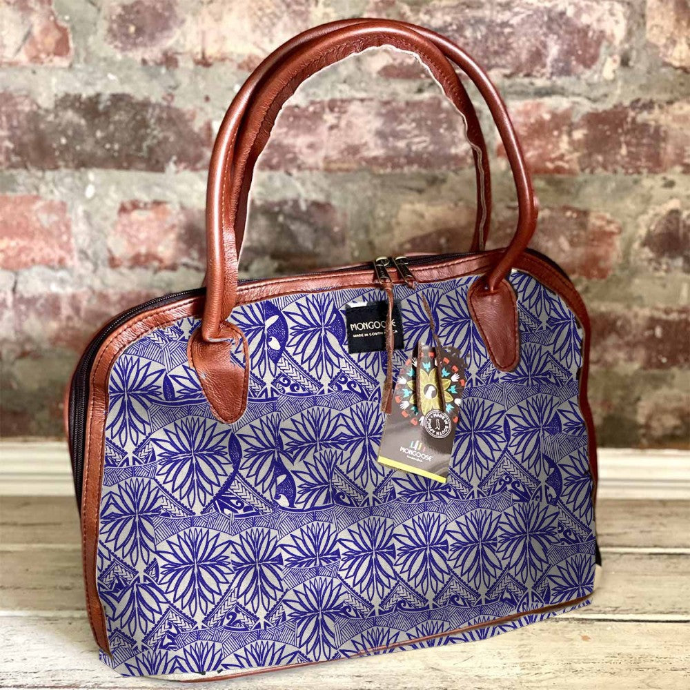 Mongoose Luca Bag in Koru Indigo-Natural