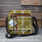 Mongoose Passport Cross Body Bag in Graphic Lemon-Natural