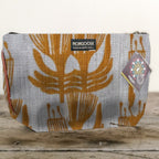 Mongoose Makeup Bag in Pincushion Lemon-Natural