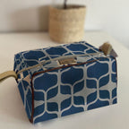 Mongoose Toiletry Bag in Graphic Teal-Mint
