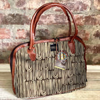 Mongoose Luca Bag in Seeds Ivory-Charcoal