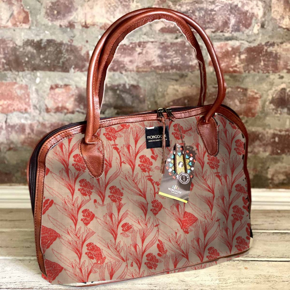 Mongoose Luca Bag in Fynbos Red-Natural