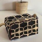 Mongoose Toiletry Bag in Graphic Charcoal-Natural