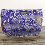 Mongoose Makeup Bag in Koru Indigo-Natural