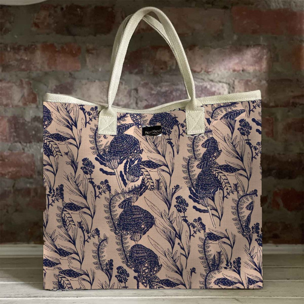 Mongoose Carry Beach Bag in Fynbos Delft-Natural