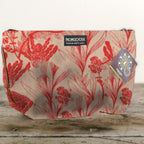 Mongoose Makeup Bag in Fynbos Red-Natural