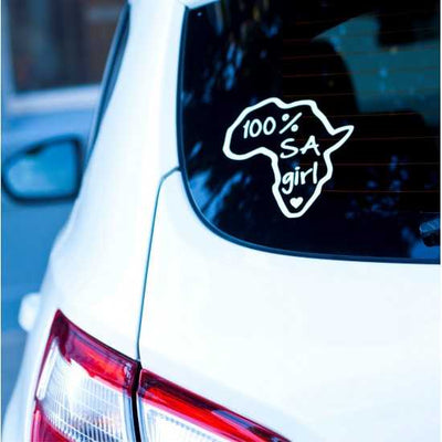 100% SA Girl | VINYL STICKER CAMDEN COLLECTION